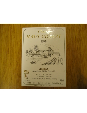 etiquette haut-gravat 1990